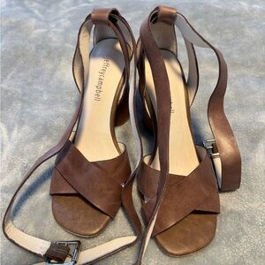 Jeffrey Campbell Brown Women's Heels Sandals